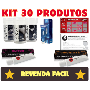 Kit Revenda Facil 30 Produtos Revenda por R$540,00