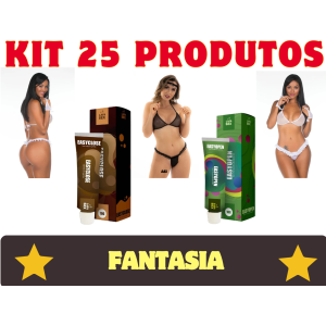 Kit Revenda Sex Shop 25 Produtos Fantasias Eróticas Revenda por: R$510,00
